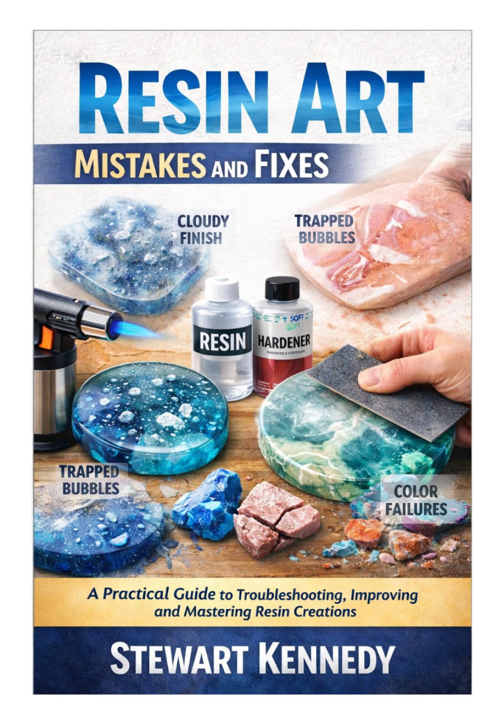 Resin Art Mistakes and Fixes: A Practical Guide to Troubleshooting, Improving and Mastering Resin Creations (Essential Guides to Crafts and Hobbies: ... and Essential Skills for Everyday Makers)