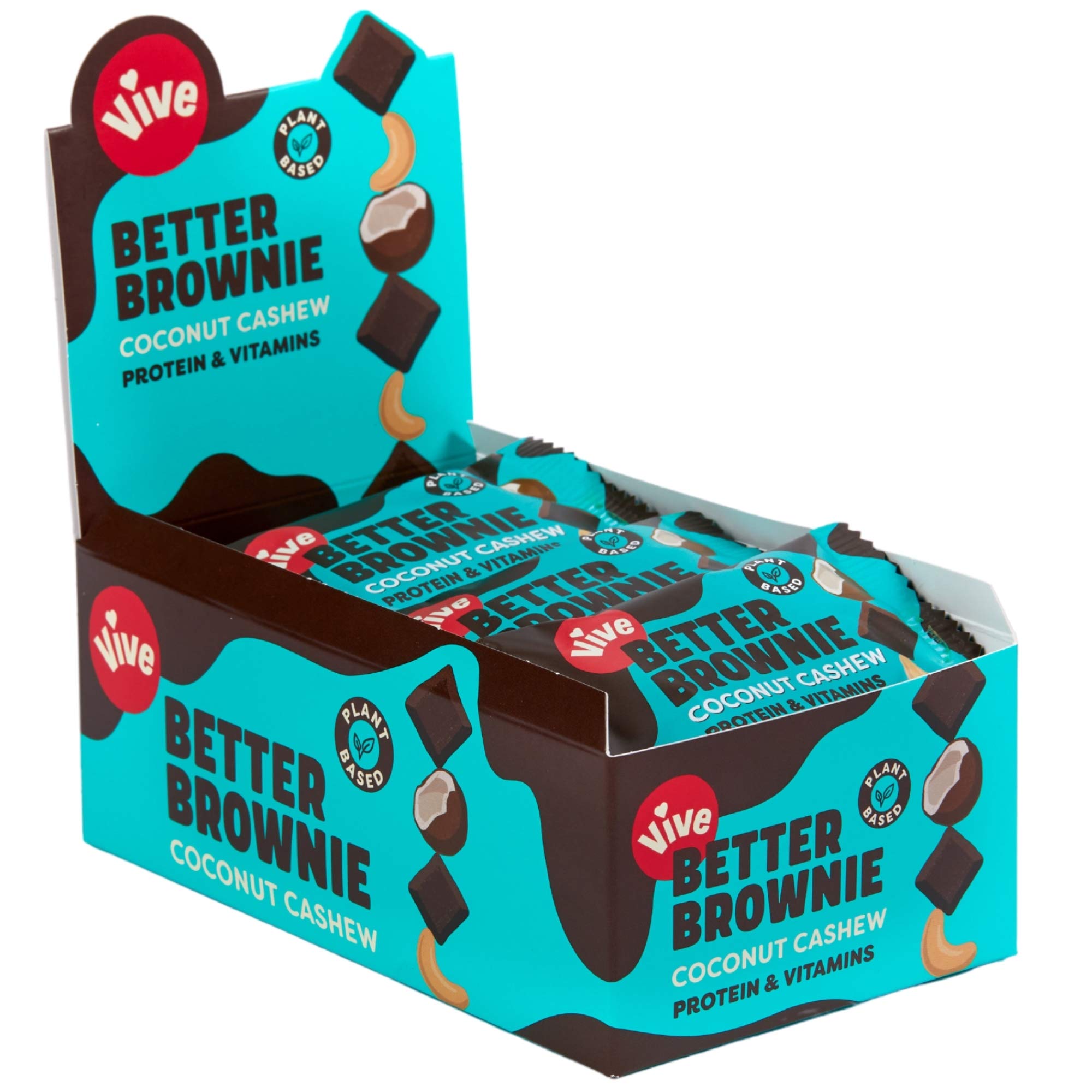 Buy Vive Better Brownie s, Low Calorie Chocolate Treat, y Vegan