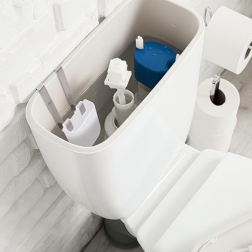 Miniatura 7 de moonoom Soporte para tableta de limpieza de tanque de inodoro, 3.7 x 2.9 x 0.7 pulgadas, soporte para tableta de blanqueador para tanque de inodoro,