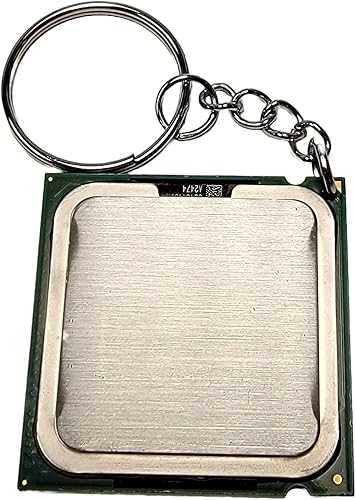 Miniatura 3 de The Ultimate Geek Accessory - Llavero de procesador de CPU reciclado hecho de piezas de computadora recuperadas