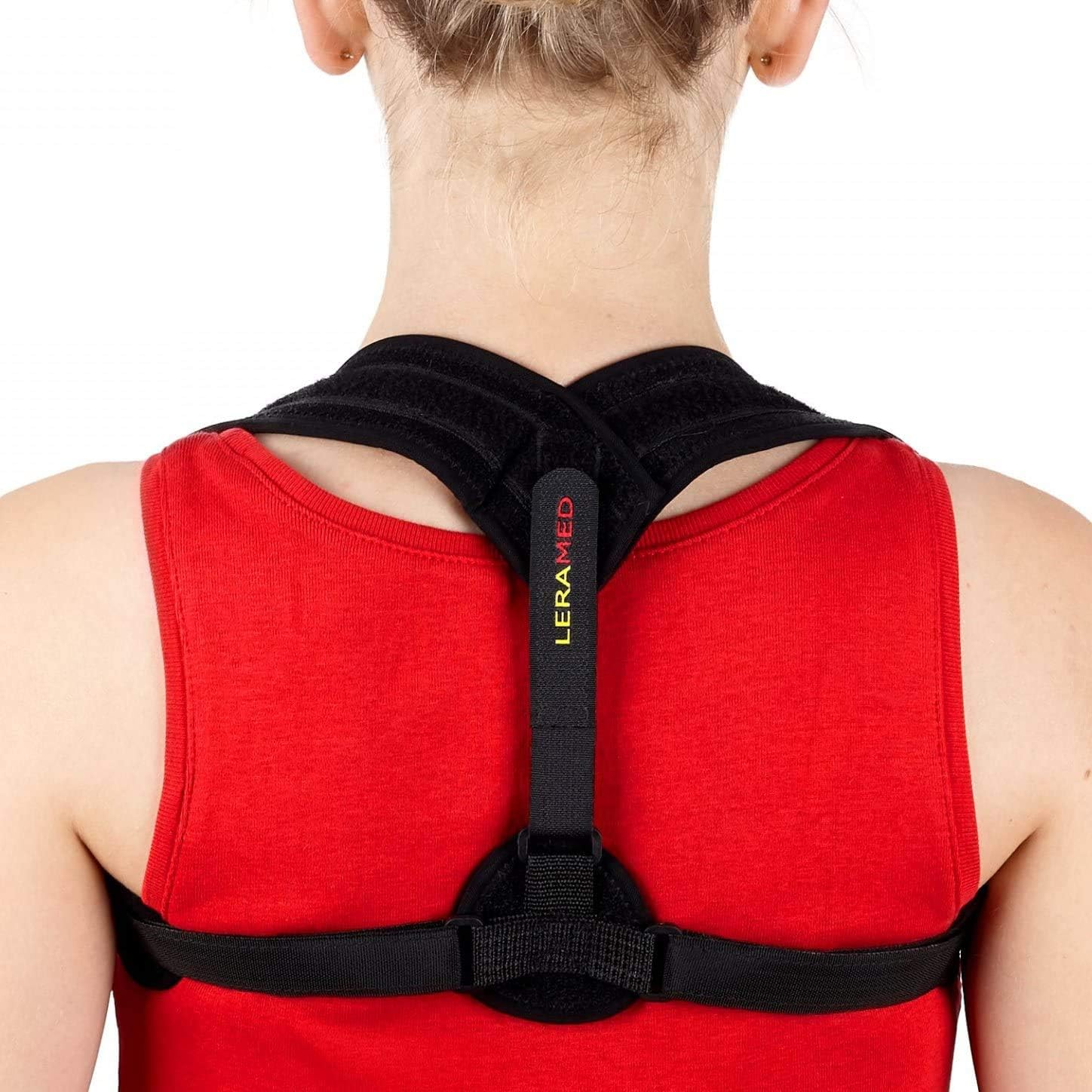 Back Posture Corrector for Women & Men - Effective and Comfortable Posture Brace for Slouching & Hunching - Chest Support - Clavicle Support