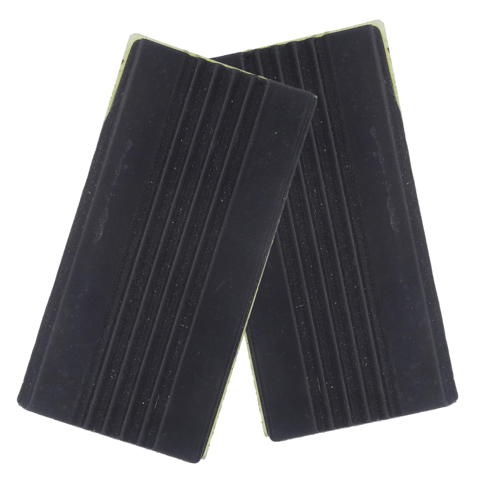 FUNOMOCYA Drum Rack Accessory Kick Pedal Pad Non-slip Bass Drum Hoop Guard Music Instrument Support Pad (1 Pair)