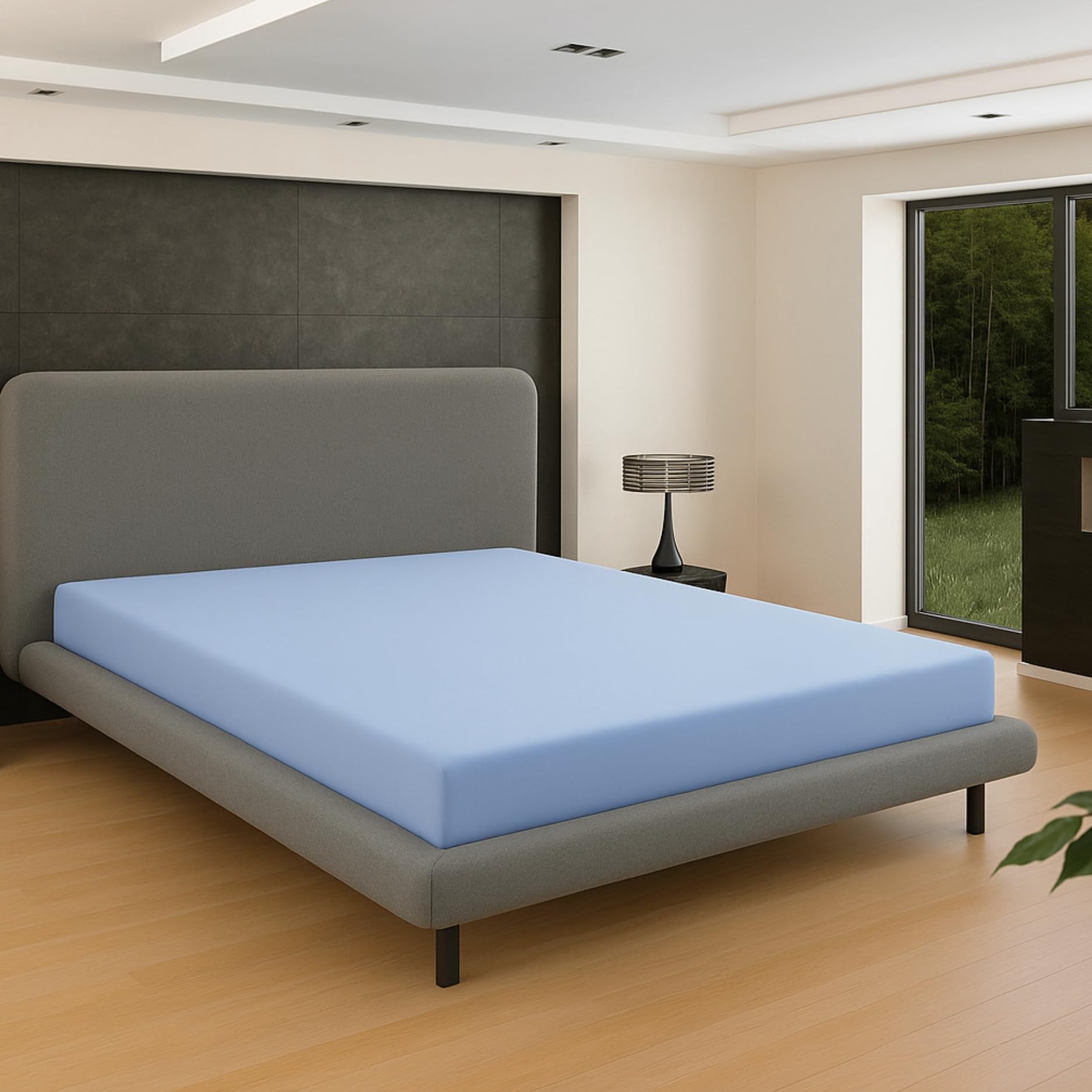 sleepling Matratze 90x200 Basic 20, Komfortschaummatratze, Rollmatratze mit Härtegrad 2, Made in EU, Waschbar 40 Grad, Oeko-TEX 100