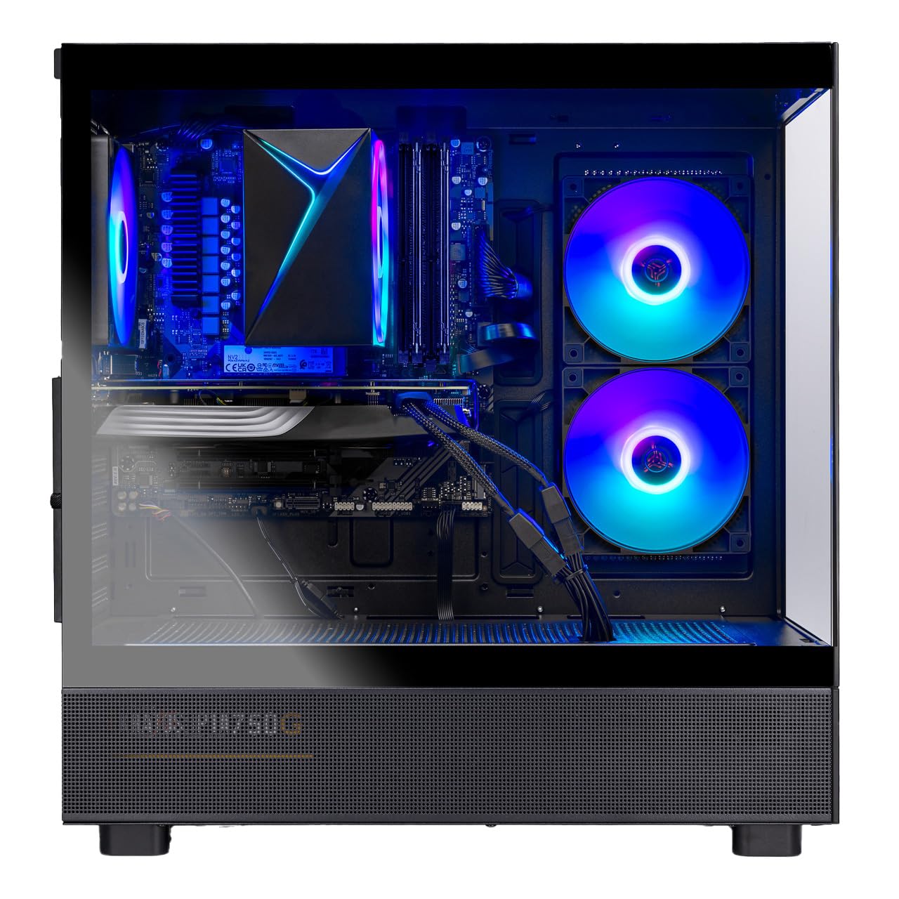 Skytech Gaming Azure 3 Gaming PC, AMD Ryzen 7 5700 3.7GHz, NVIDIA