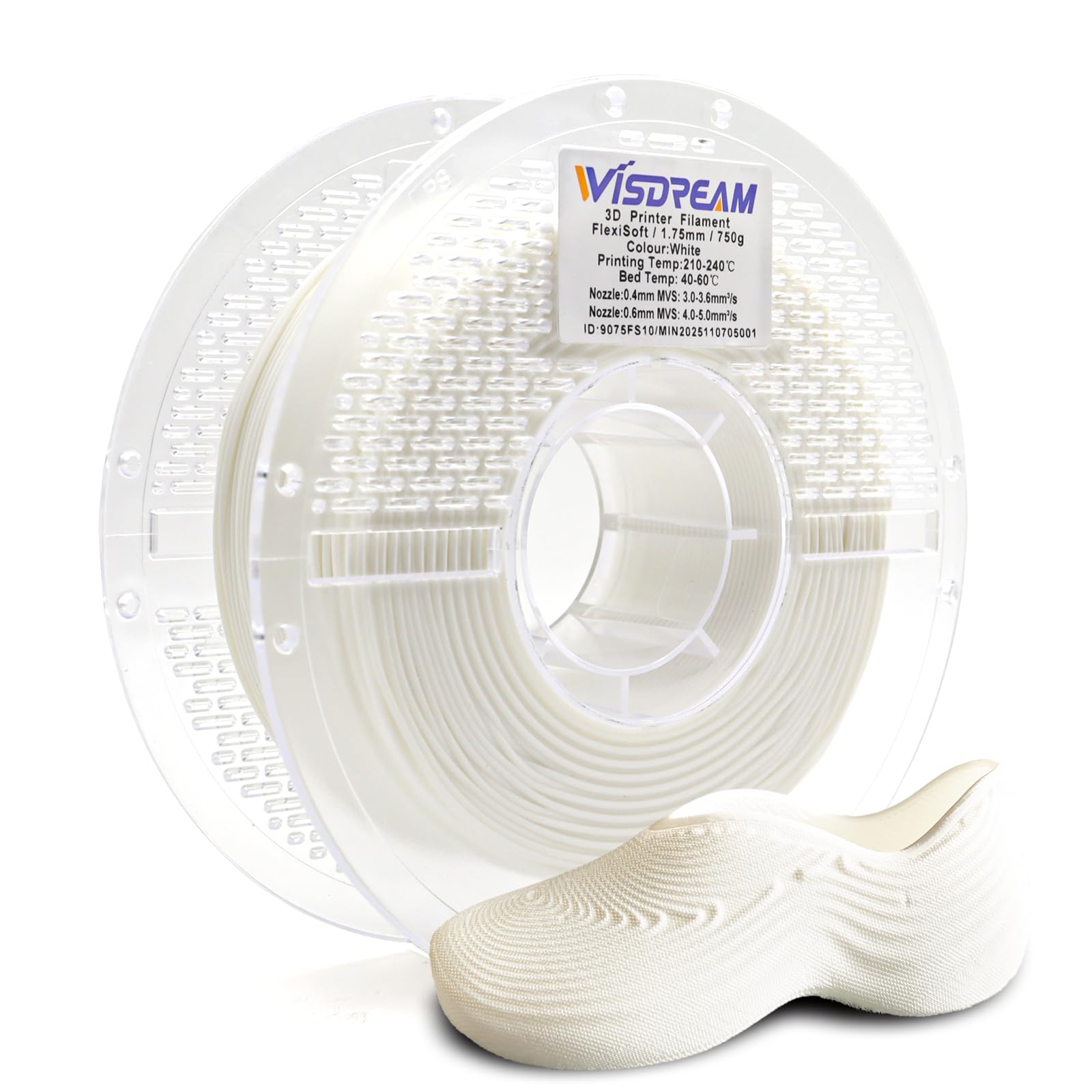 Amazon.com: FlexiSoft Flexible 3D Printer Filament, 90A→70A Shore