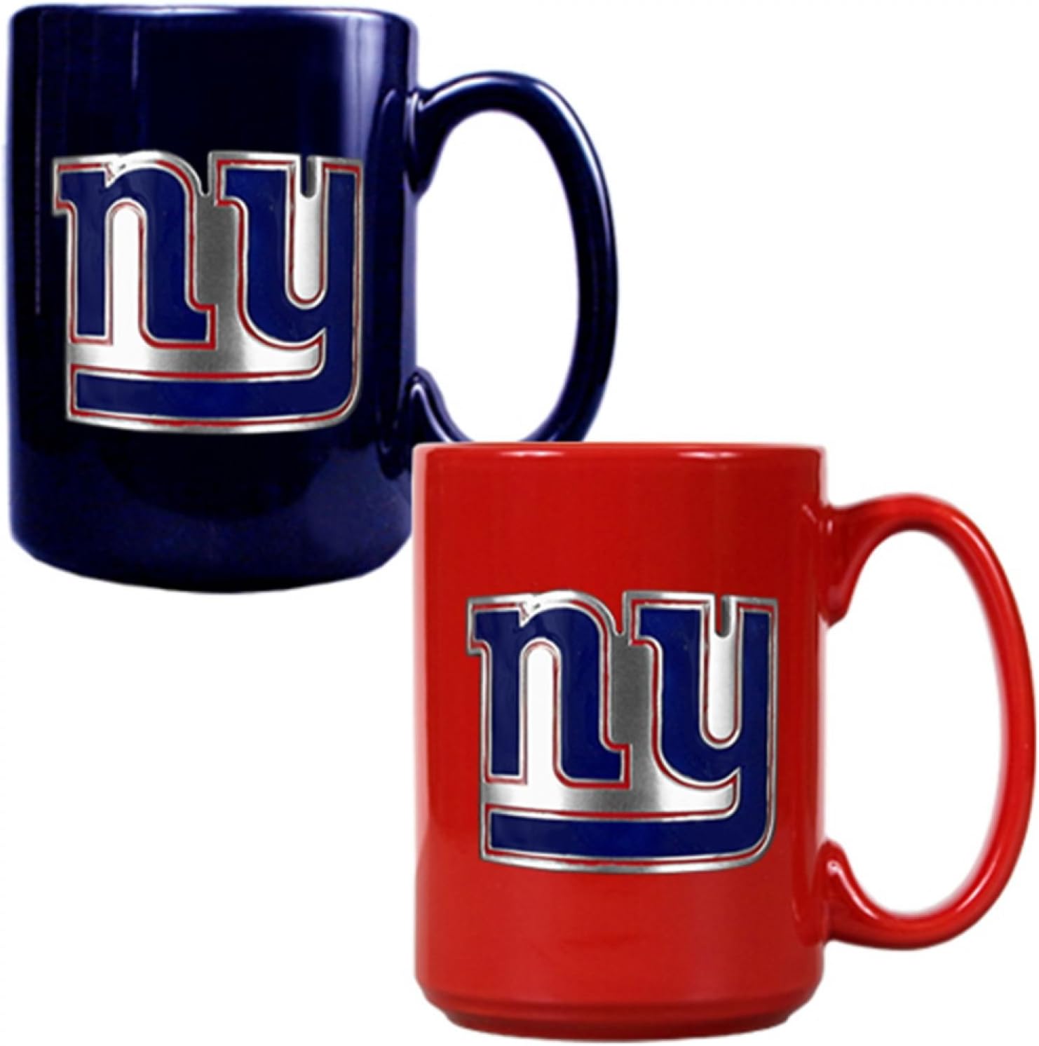 Great American Products NFL Two Piece Ceramic Mug Set - Primary Logo