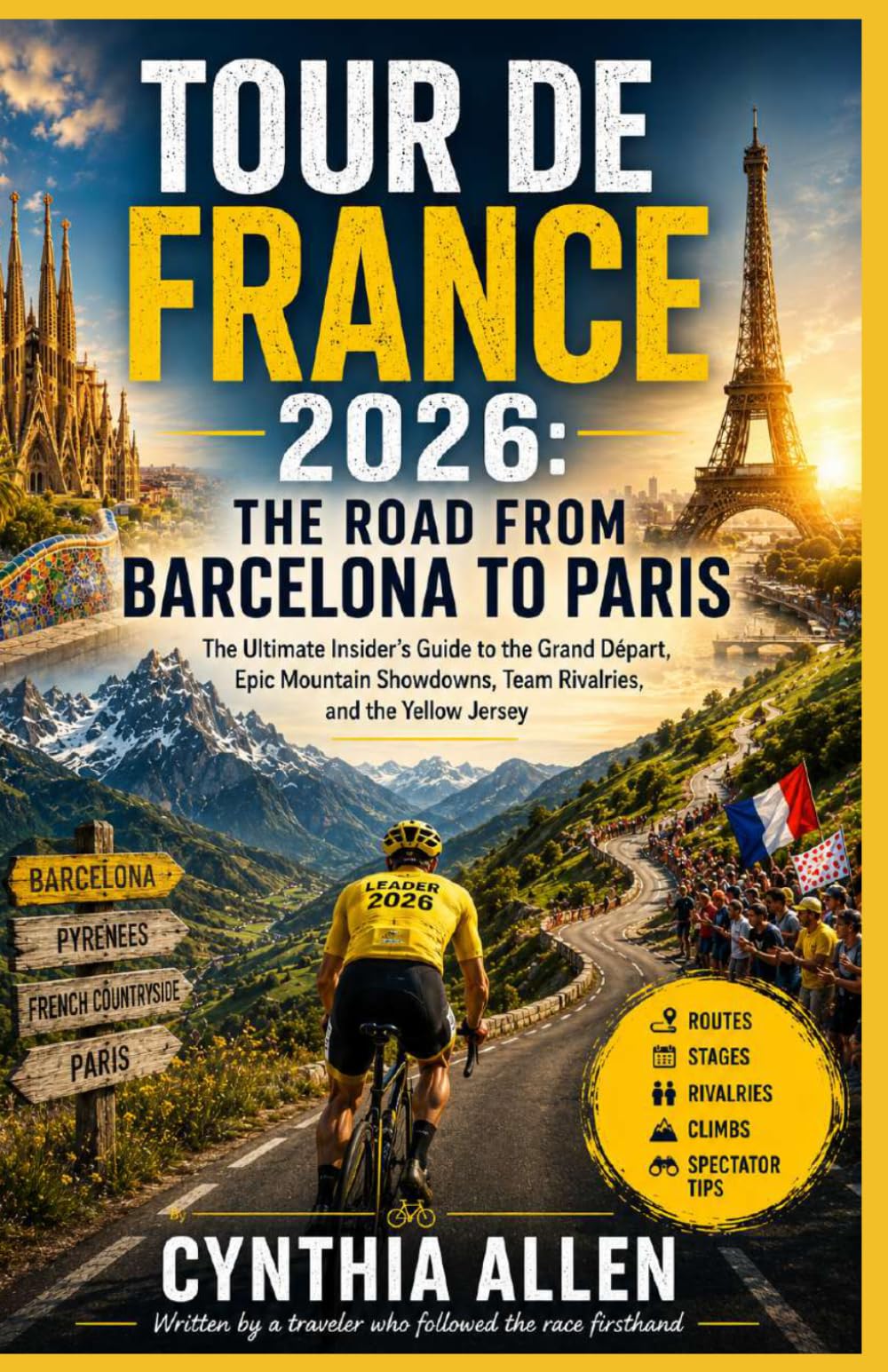 TOUR DE FRANCE 2026: THE ROAD FROM BARCELONA TO PARIS: The Ultimate Insider’s Guide to the Grand Départ, Epic Mountain Showdowns, Team Rivalries, and Cycling’s Most Coveted Yellow Jersey