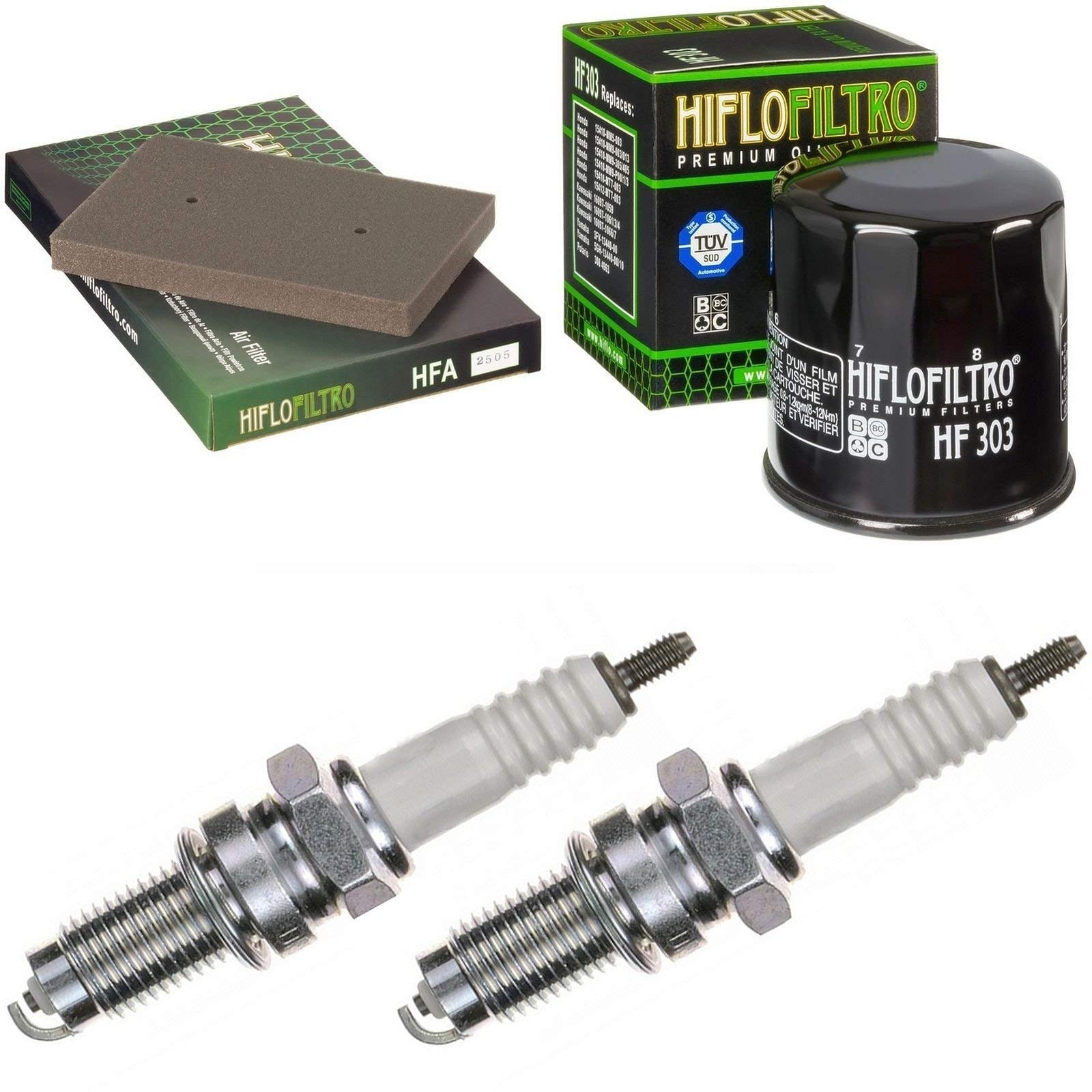 Filtro de aire filtro de aceite bujías para Z 300 B ABS año de construcción 2015 – 2017 kit de mantenimiento