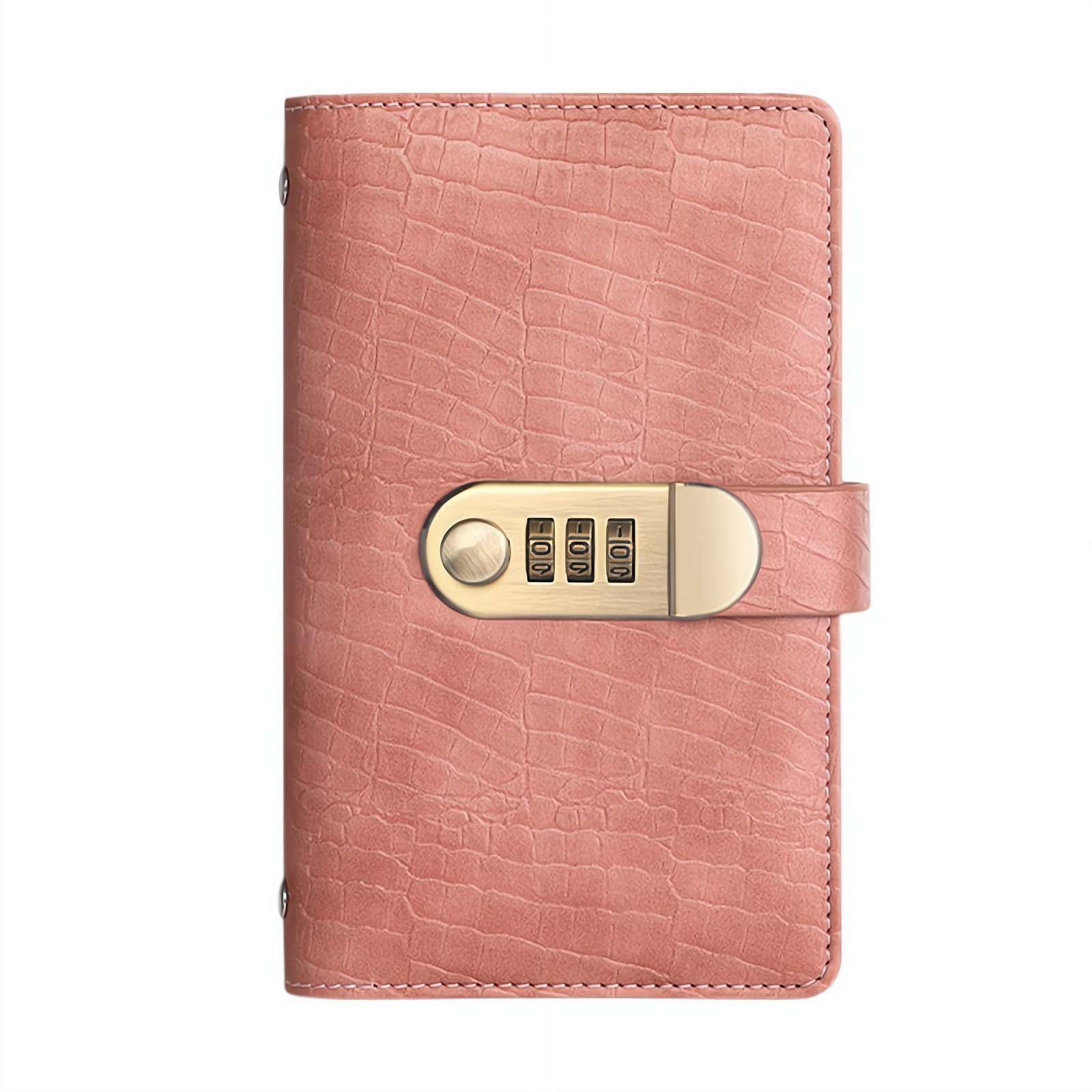 100 Envelope Challenge Binder with Lock, 17.8ร11cm Money Savings Challenge Book with Cash Envelopes, Password Lock to Protect Cash Security