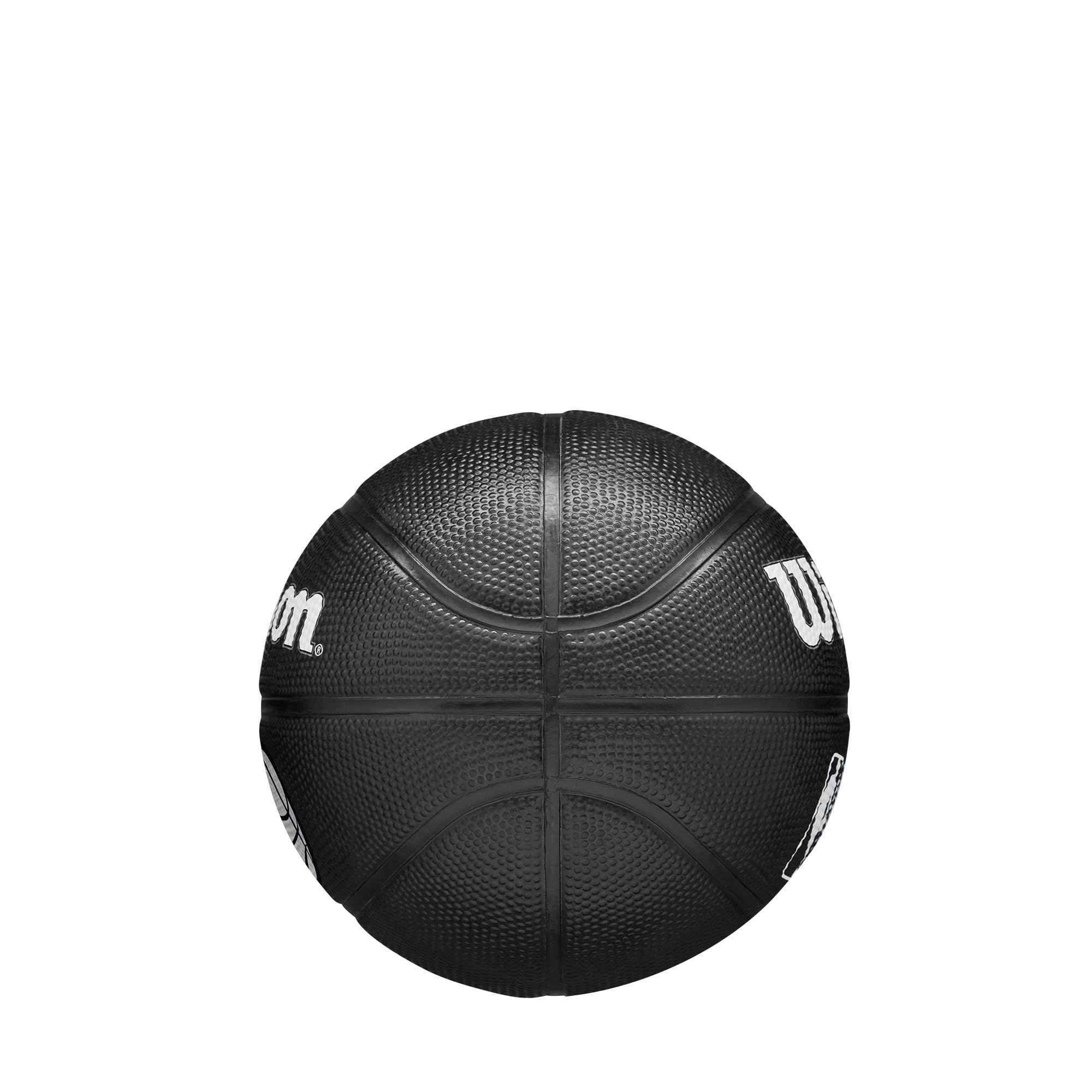 WILSON NBA Team Tribute Mini Ballon de Basket Taille 3 Noir Brooklyn Nets