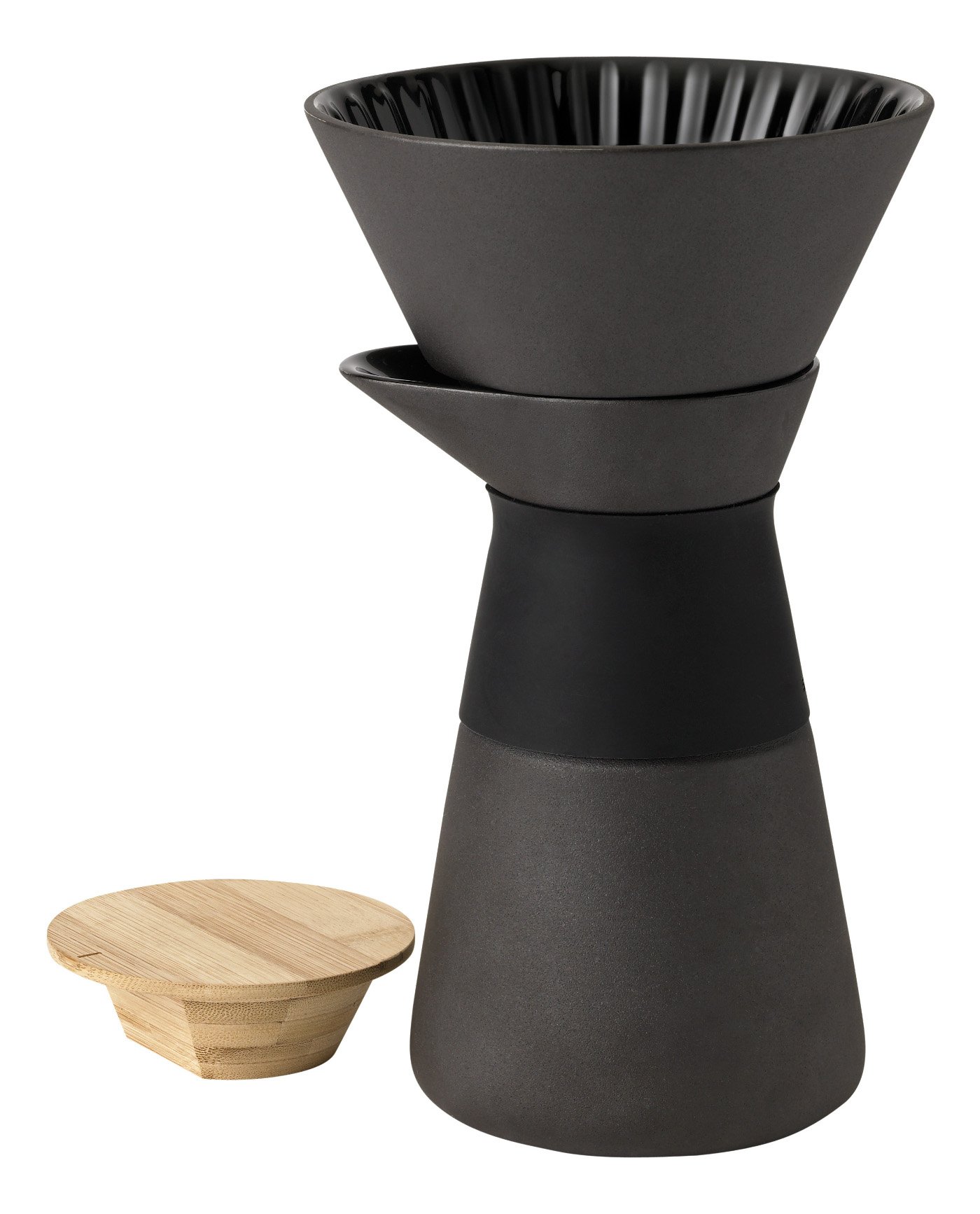 Stelton 14 x 14 x 23,5 cm The Slow Brew macchina per il caffè, nero