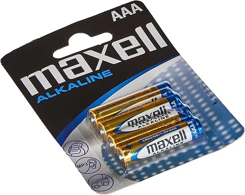 Maxell AAA Alkaline Battery (Pack of 4) - 2