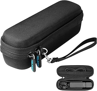 TELESIN Mini Carry Case for DJI Osmo Pocket 3 | Portable Storage Bag with Hand Strap for Osmo Pocket 3