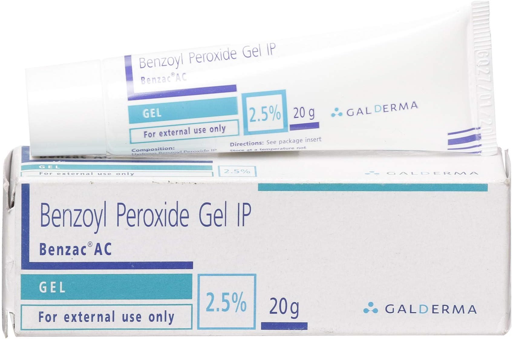Benzac AC 2.5% Gel, 20gms