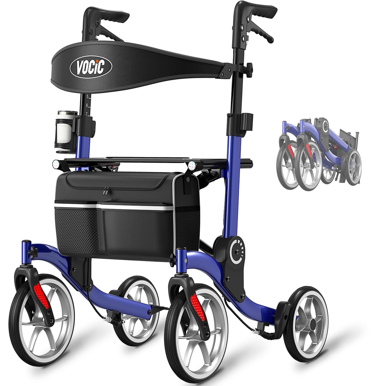 Amazon.com: VOCIC Z36 Walker for Seniors with Seat, 15lbs