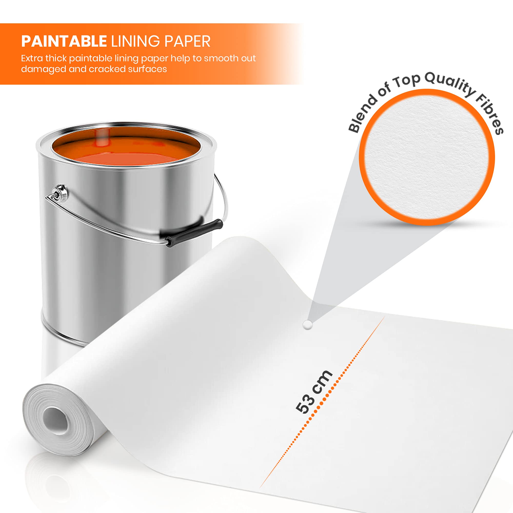 Lining Paper for Walls Paste The Wall Paintable Wallpaper Backing