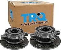 Vista 16 de Conjunto de buje y rodamiento de rueda trasera izquierda y derecha TRQ 2 piezas Compatible con Mazda CX-9 2007-2015 Todo Tracción