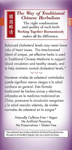 Miniatura 6 de Bravo Tea Cholesterol Health Té de hierbas sin cafeína, 20 bolsas de té