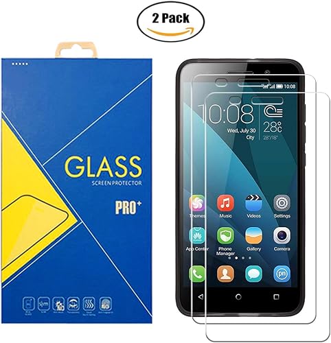 Glass Com Pack  Pellicola Vetro Temperato Huawei Honor 4X CHE2-L11 Schermo Antiurto Antigraffio