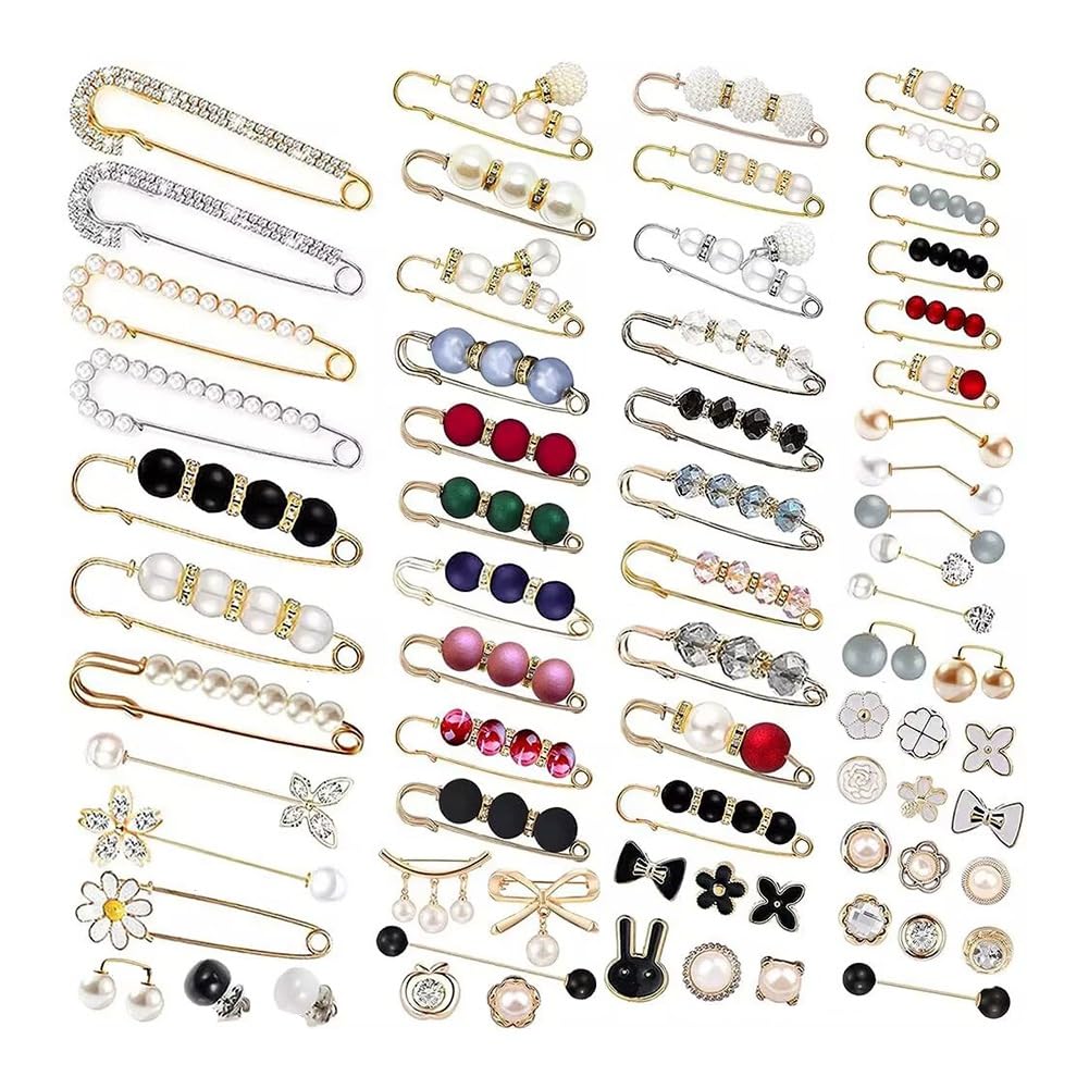 Broche en perles pour ajuster une robe ou un jean trop grand au quotidien