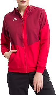 Erima Women's Squad Track Top Jacket With Hood