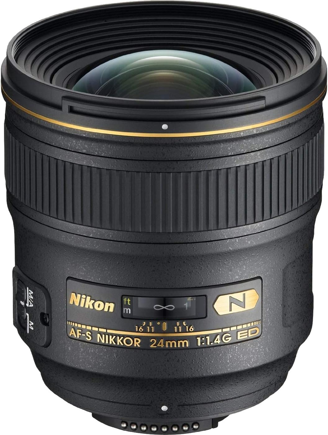 Nikon AF-S FX NIKKOR 24mm f/1.4G ED Wide-Angle Prime Lens for Nikon DSLR Cameras (Renewed)