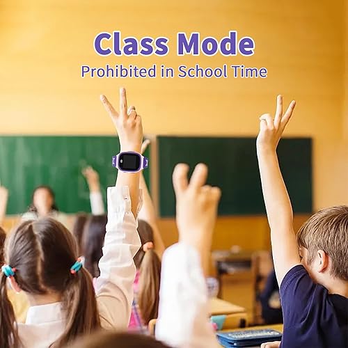 Miniatura 7 de wsgpxtybb Reloj inteligente 4G para niños con rastreador GPS, reloj inteligente para niños con videollamada, chat de voz, cámara SOS, reloj