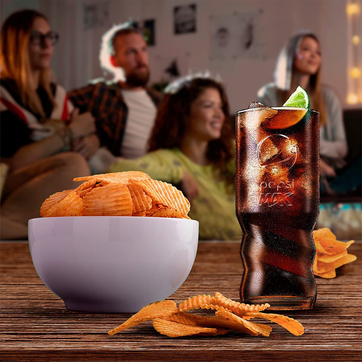 Doritos Walkers Crisps & Pepsi Max Football Drinks & Snacks Box