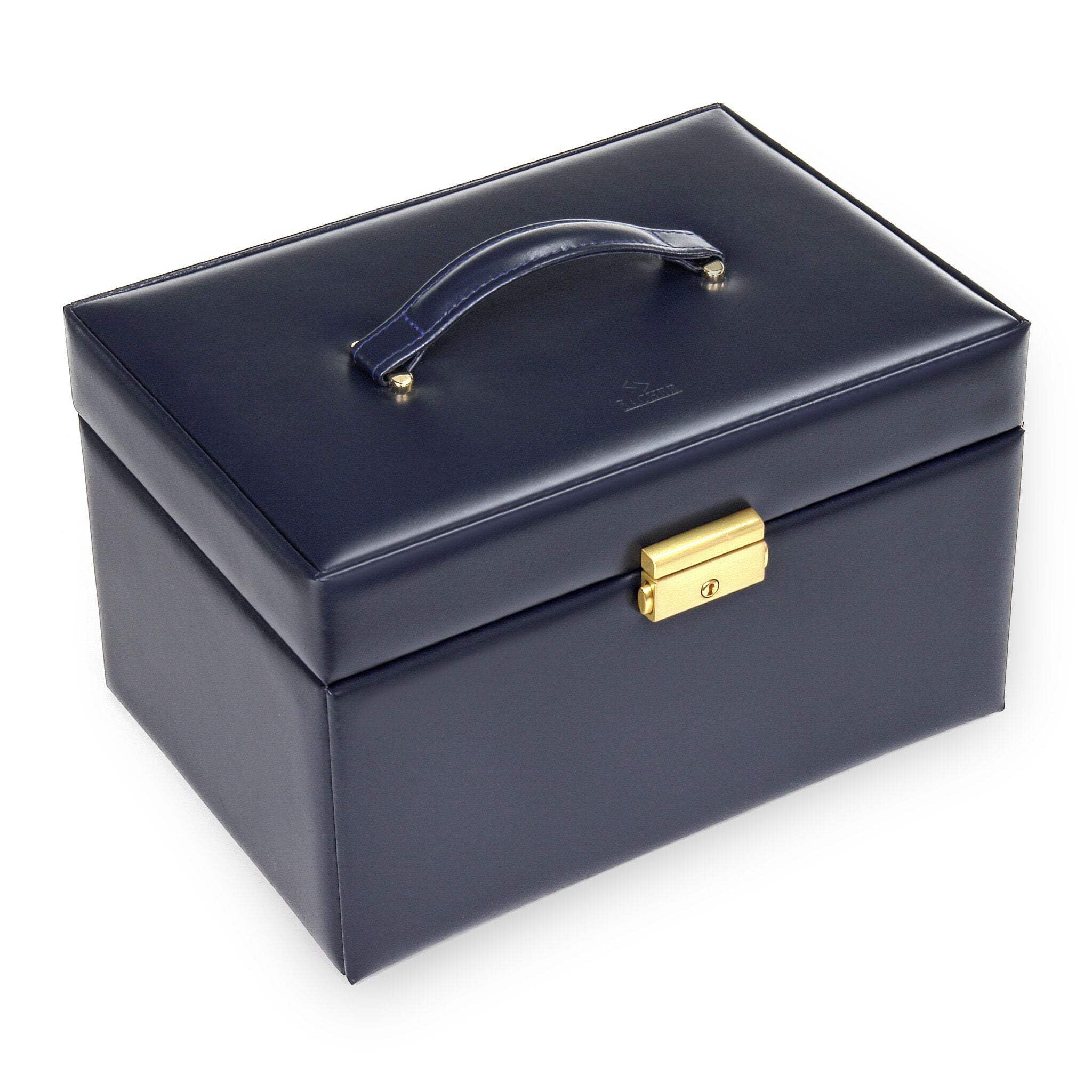 SACHER Schmuckkasten Lena acuro/navy (Leder)
