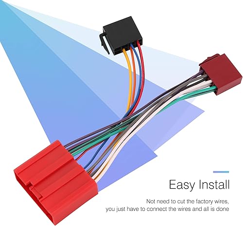 Miniatura 3 de RDBS Arnés de radio apto para modelos Mazda 2001-2007 Tribute Mpv Miata CX7 CX9 Protege conector de cableado estéreo