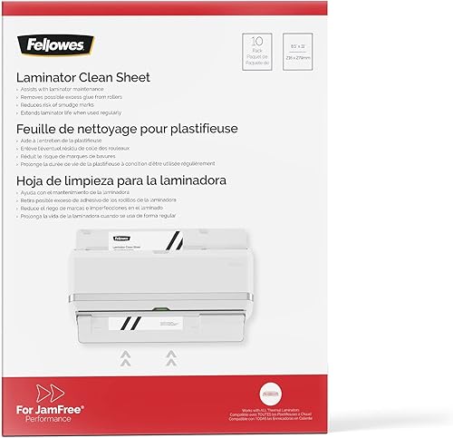 Miniatura 8 de Fellowes Hojas de limpieza laminadoras, paquete de 10, 8.5 x 11 pulgadas