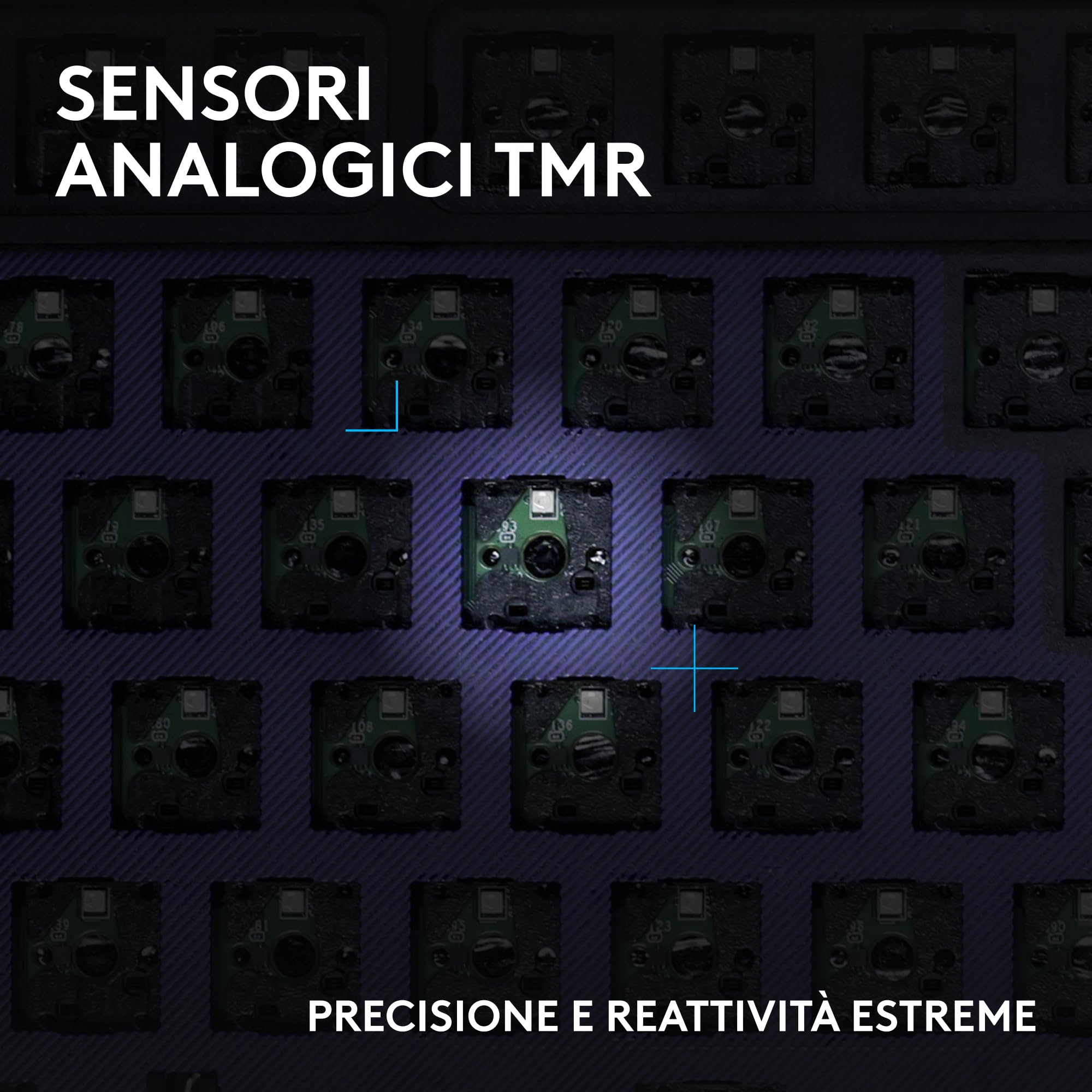 Logitech G G512 X 98 DUAL SWAP - Tastiera gaming meccanica/analogica TMR | hot-swappable, aggiornamento 8K, azionamento personalizzato, TRIGGER, LIGHTSYNC RGB, cavo, PC, Mac, ITA QWERTY - Nero