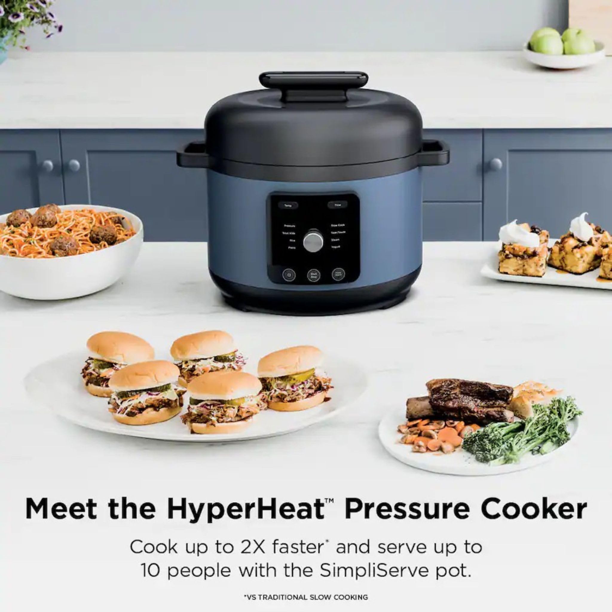Amazon.com: Hyper-Heat Pressure Cooker - 6.5 Quart Multi-Cooker
