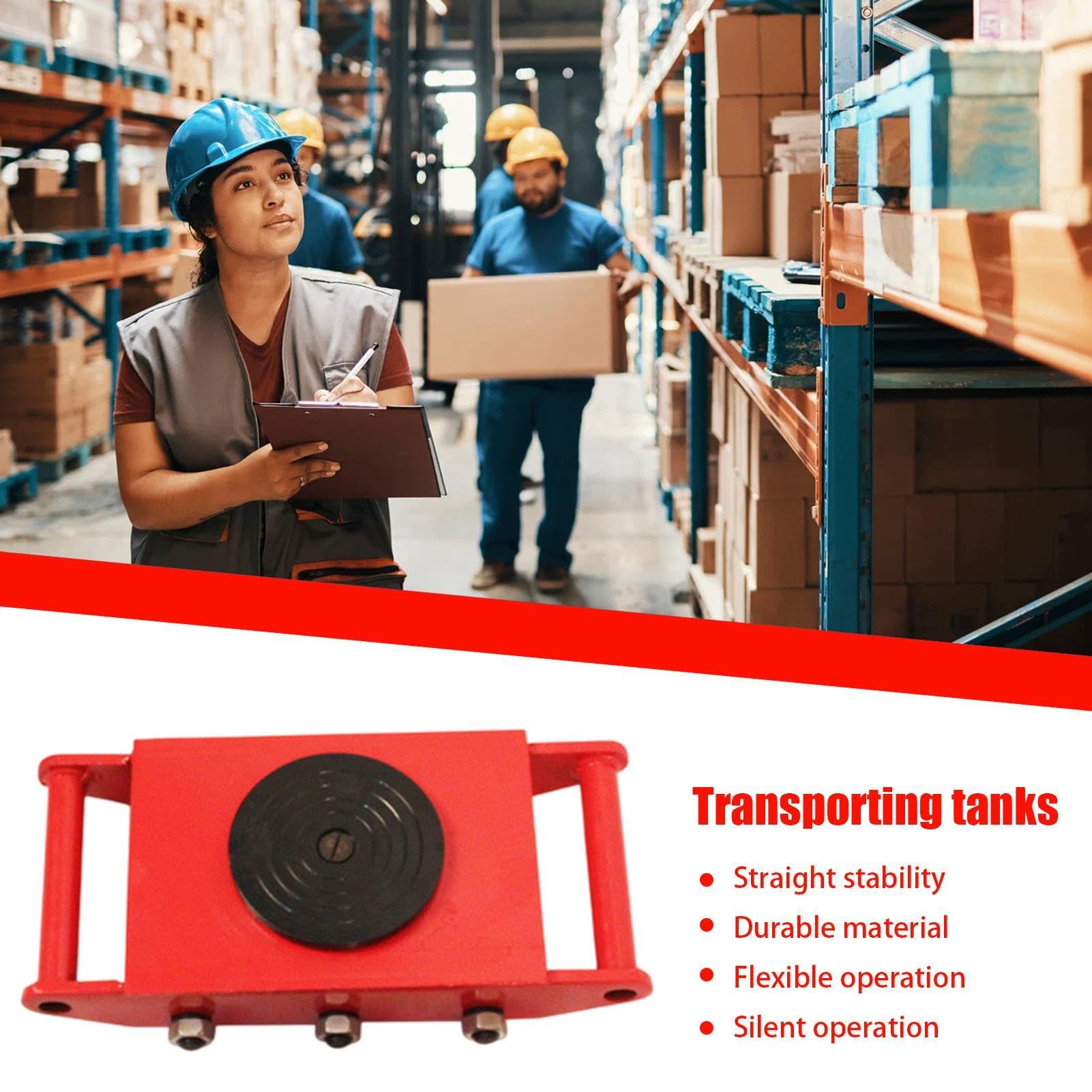 Carretilla con Ruedas, Carro de Muebles,Carro con Ruedas para Muebles - Ruedas para Muebles, refrigeradores, armarios, electrodomésticos