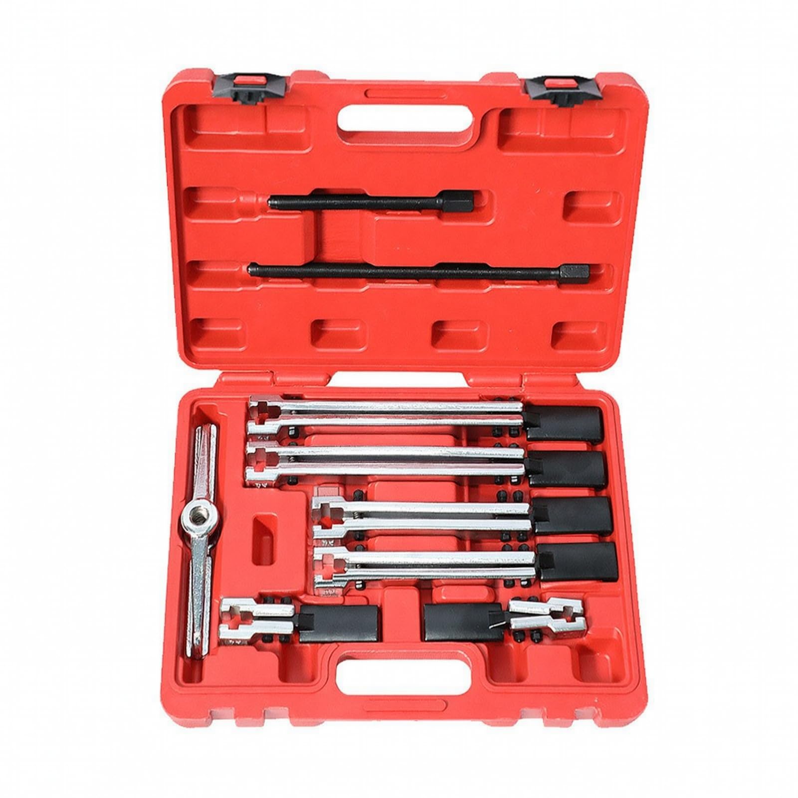 Almencla Herramienta Extracción Rodamientos con Brazos Ajustables Ajustable Extractor con Tornillo Presión Filete Portátil Sacarrodamientos