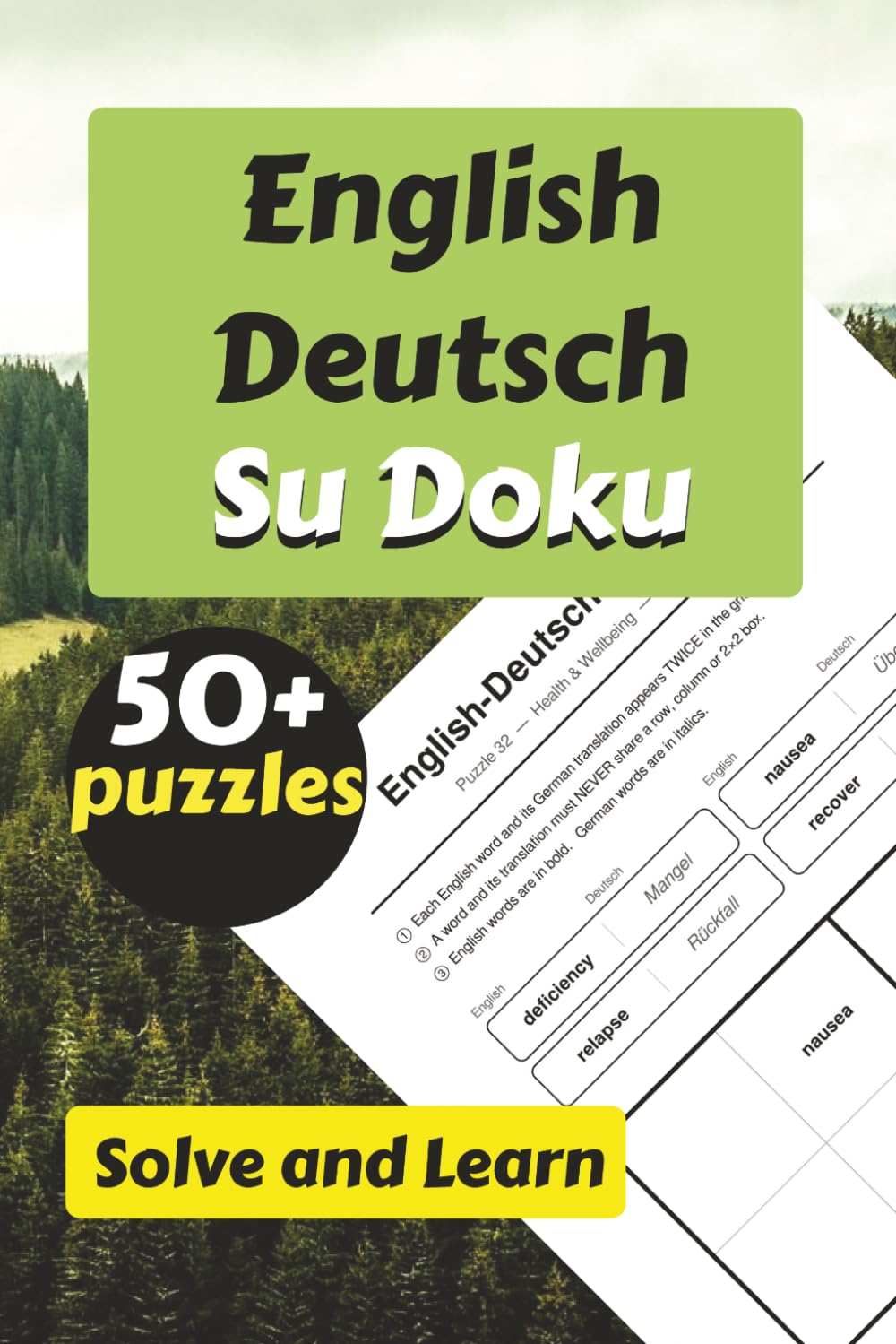 English - Deutsch Su Doku (Su Doku for Learning Languages)