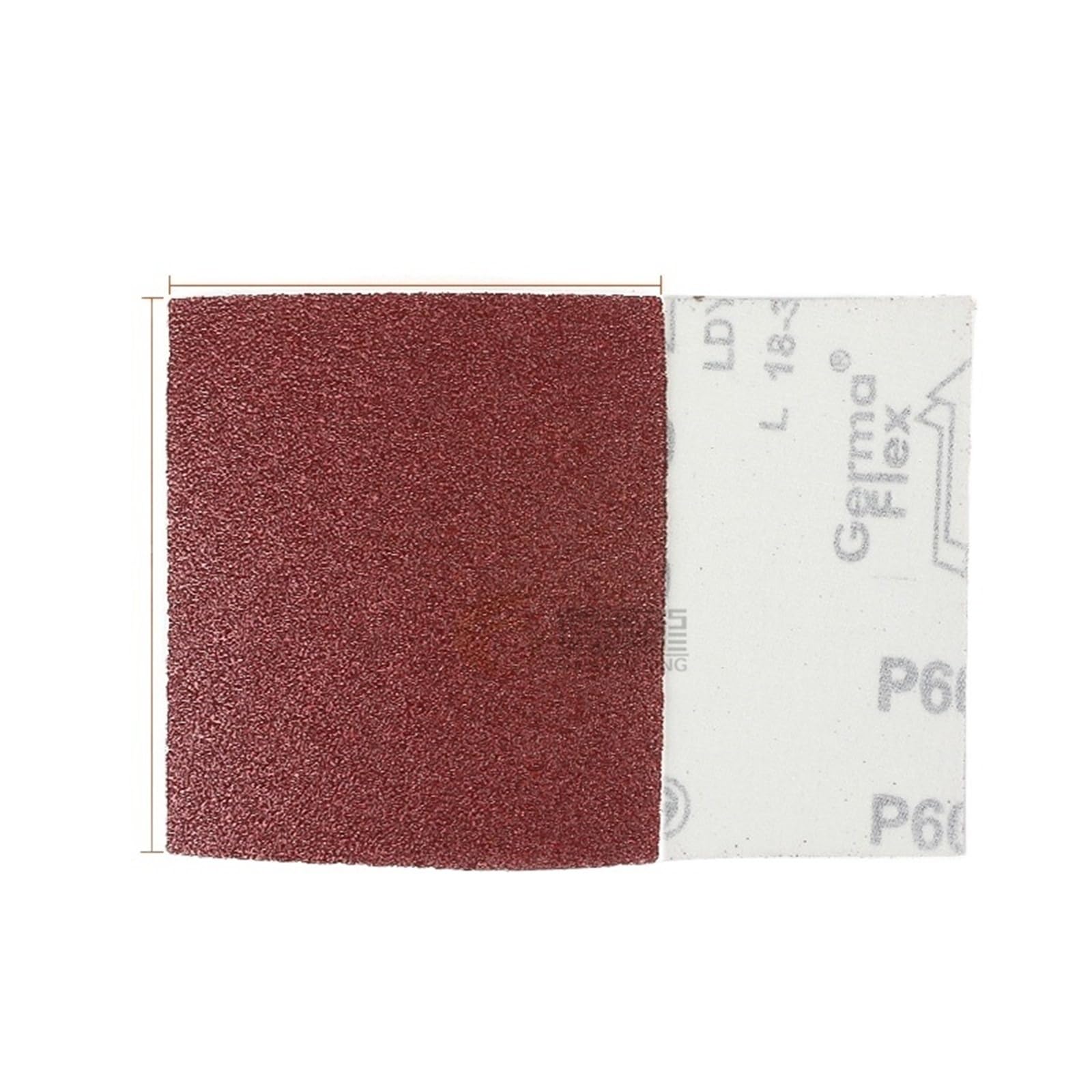 20 piezas de papel abrasivo de 110 x 100 mm de lijado de 110 x 100 mm, arena de flocado para pulidora neumática de carpintería. Grano 60-1000 (1 disco de molienda)