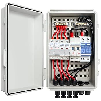 【まとめ売り】Group Power OCT17〜OCT19＋OCT13 ECO-WORTHY 4 String PV Combiner Box | 4 x 20A Fuse