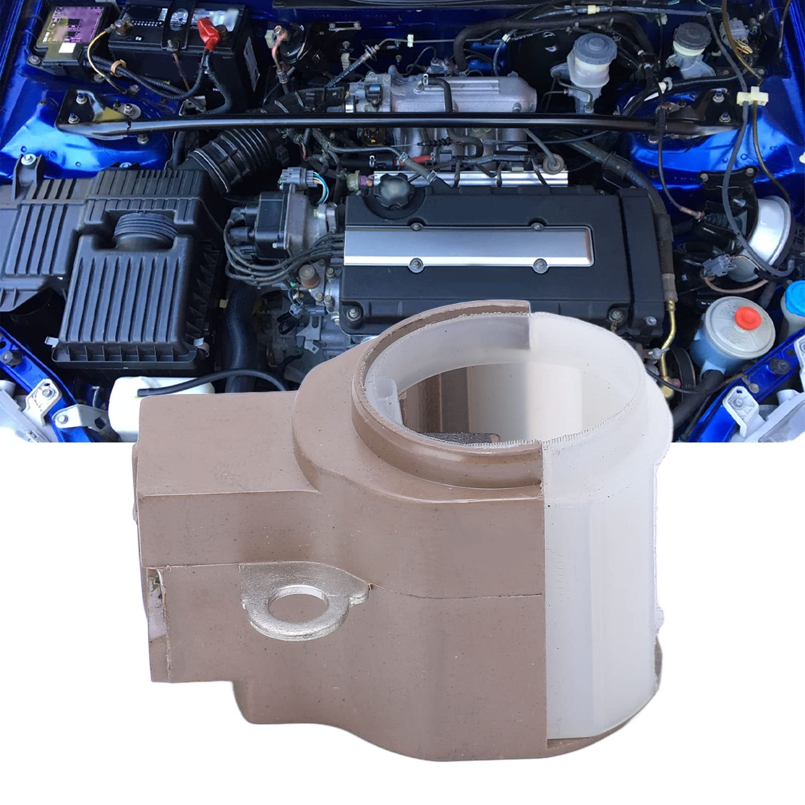 Image secondaire de Kit de Réparation pour Alternateur en Aluminium - Balais et Porte-Balai