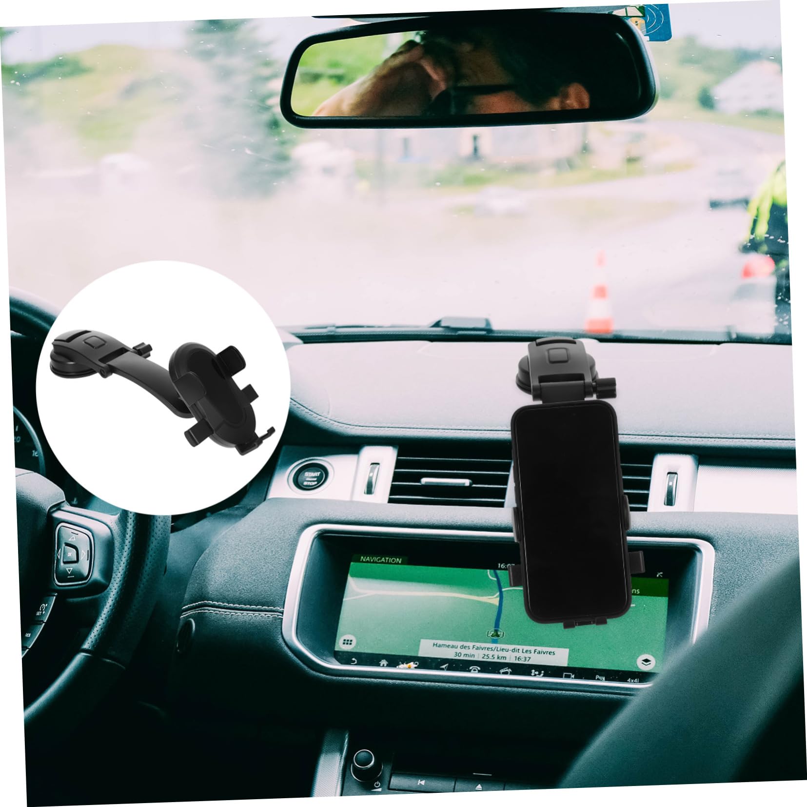 Artibetter Supporto Per Telefono Da Auto 2 Pezzi Supporto Per Telefono Da Auto Per Telefoni Cellulari Robusto E Riutilizzabile Per