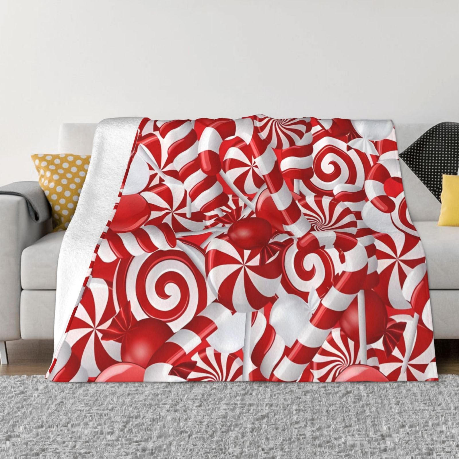 Couverture en polaire douce chaude 152x127 cm plaid canapé lit