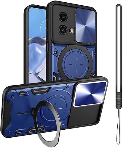 JHWVVTF Funda para Moto G Stylus 2023, soporte de anillo de metal grande, funda para teléfono G Stylus 4G 2023 para mujeres y hombres, protector de