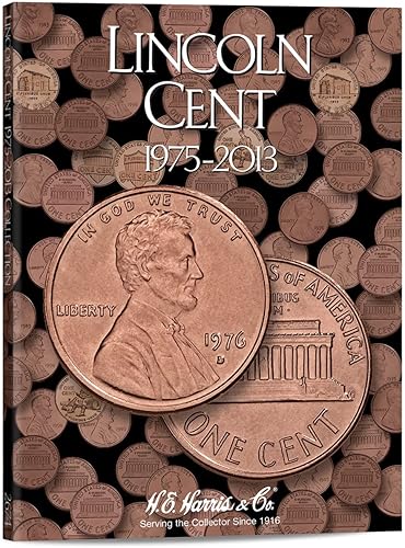 Miniatura 1 de H.E. Harris & Co US Lincoln Cent Carpeta de Monedas 1975  2013 Volumen 3 # 2674