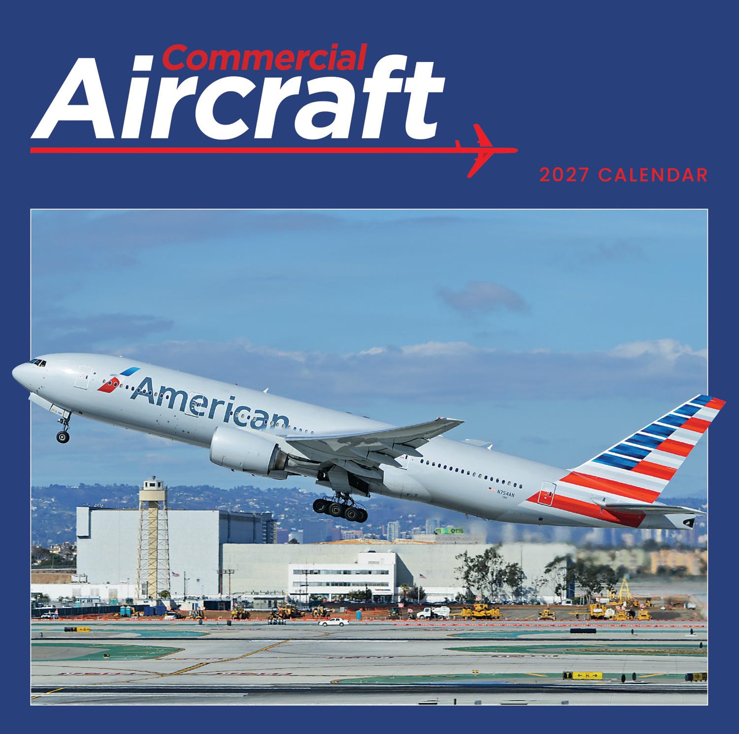 Commercial Aircraft 2027 Square Calendar
