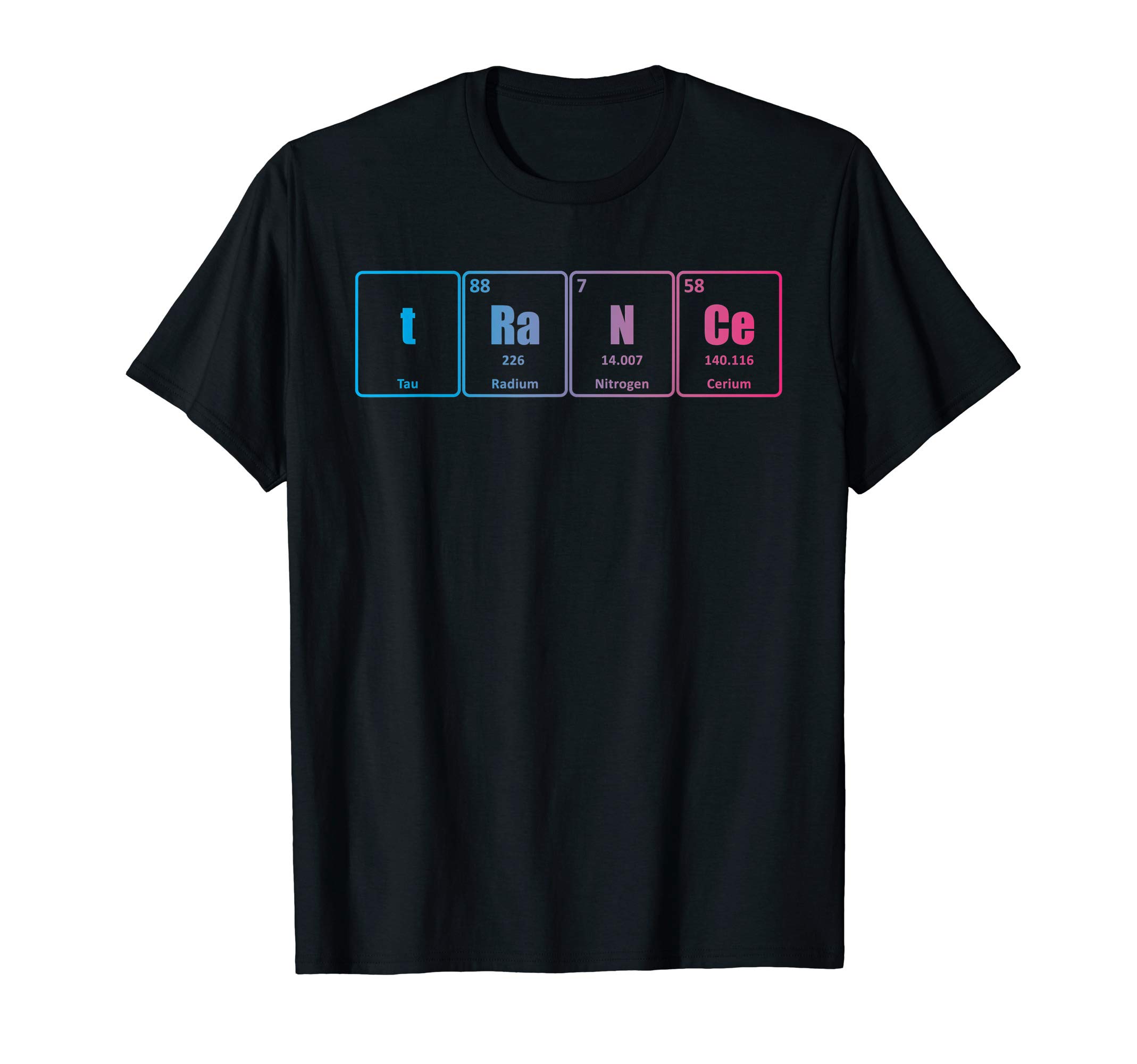 EDM Rave ApparelTrance Periodic Table Science Rave EDM T-ShirtOEKO-TEX STANDARD 100