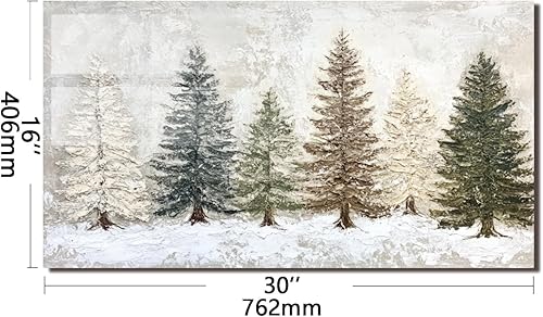 Miniatura 2 de Protector contra salpicaduras de vidrio templado para cocina, salpicaduras de estufa, protector contra salpicaduras de vidrio con escena de nieve,