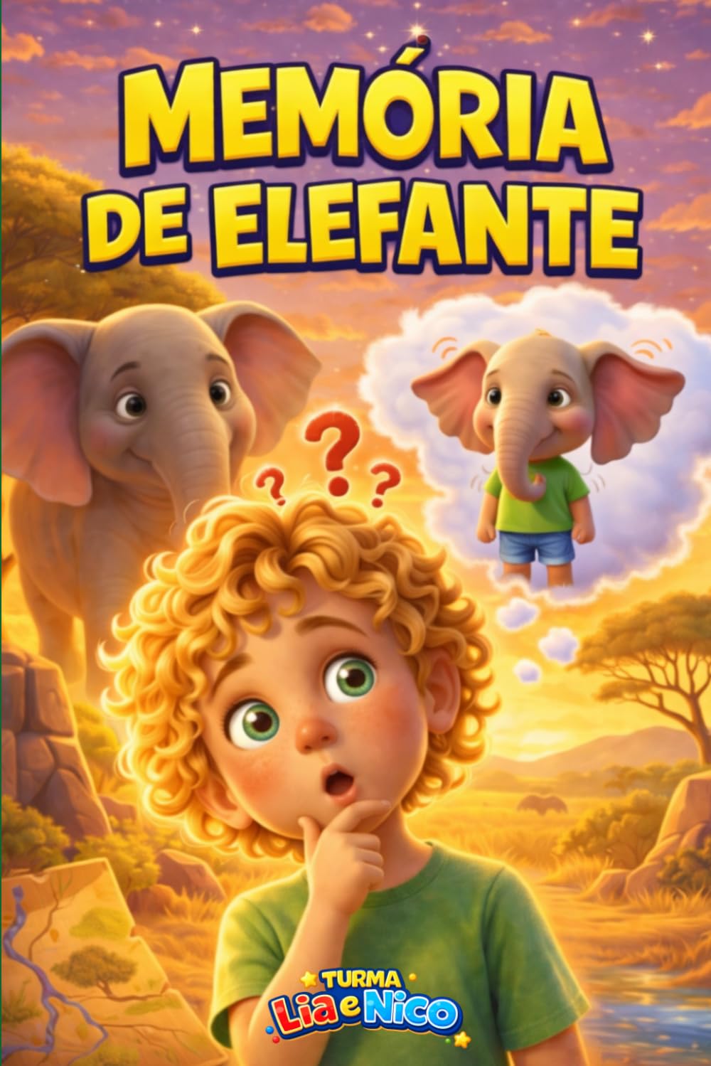 MEMÓRIA DE ELEFANTE (Coleção Lia e Nico - Livros infantis)