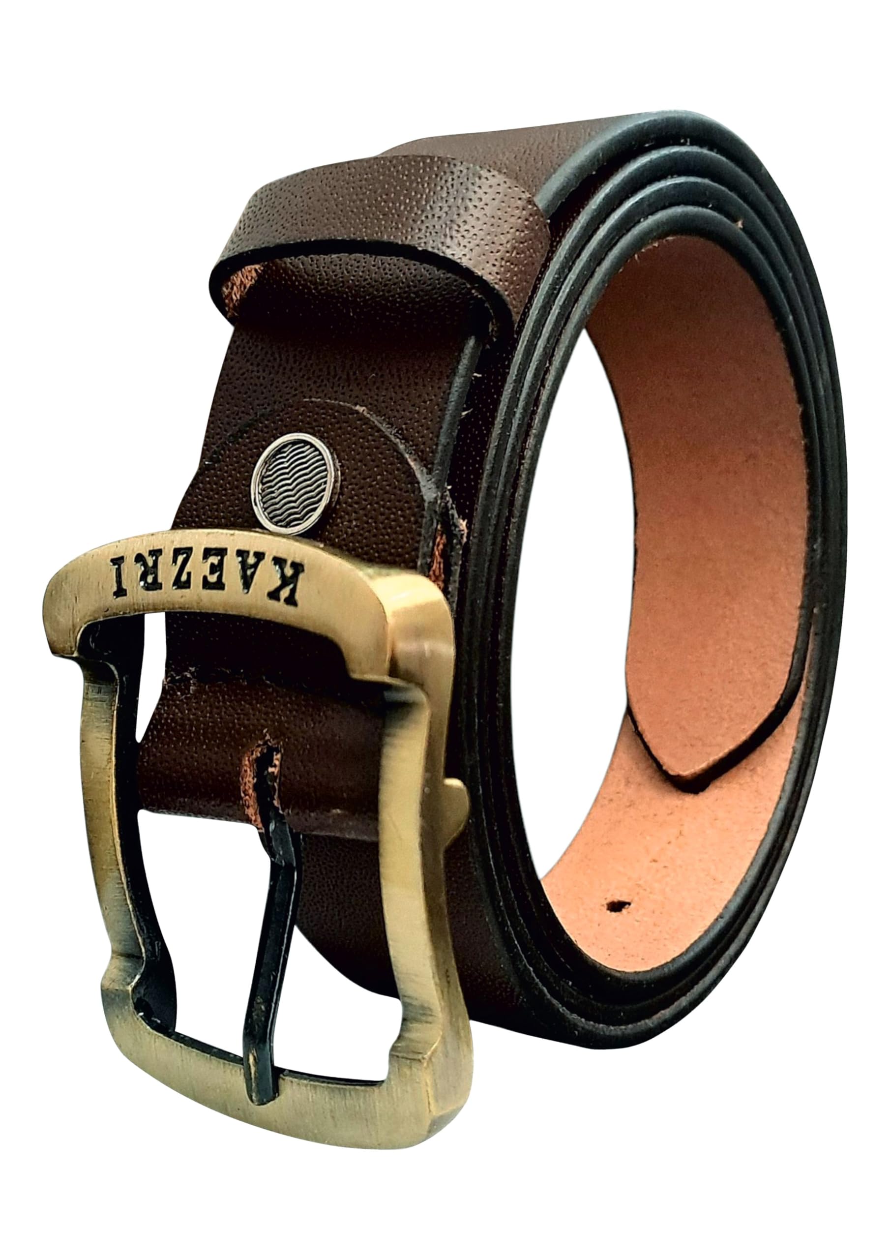 kaezri Men's Genuine Leather Belt for Men (HE_Mens_Belt_PT_bzr)-picture-10