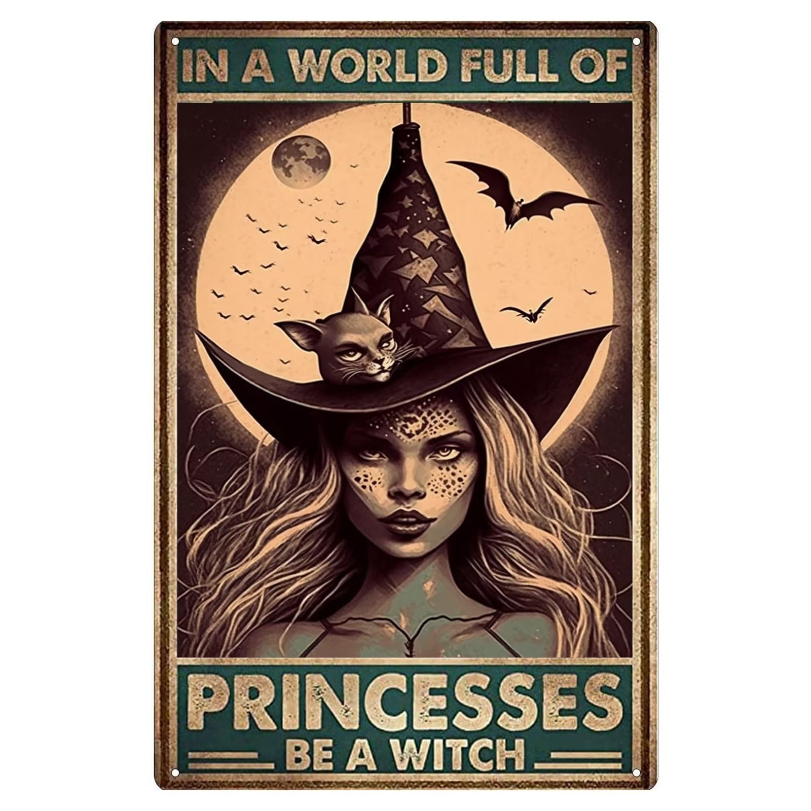❁⃘Halloween❁⃘ハロウィン ウェルカム フラワーボード✽no.104 Amazon.com: Movstrb Witch Halloween Aluminum Sign Art Sign