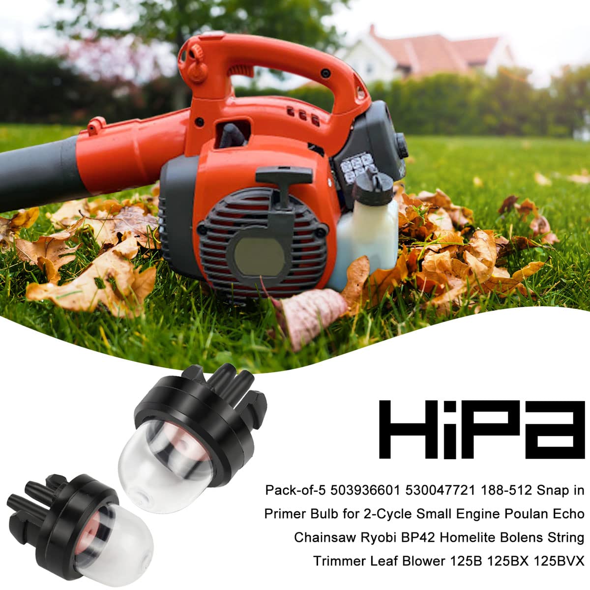 Primer Bulb for 2-Cycle Small Engine 